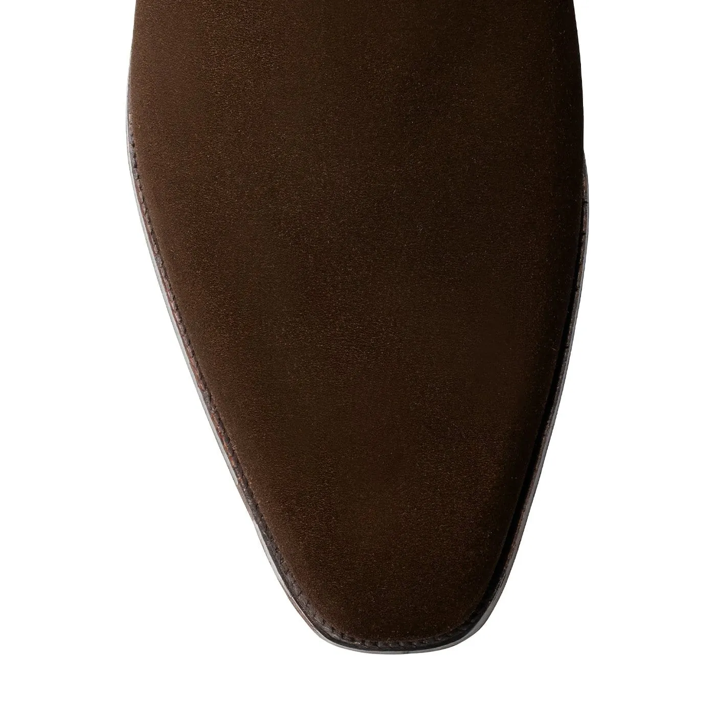 Monkton Dark Brown Calf Suede sold by Crockett & Jones product image thumbnail 4