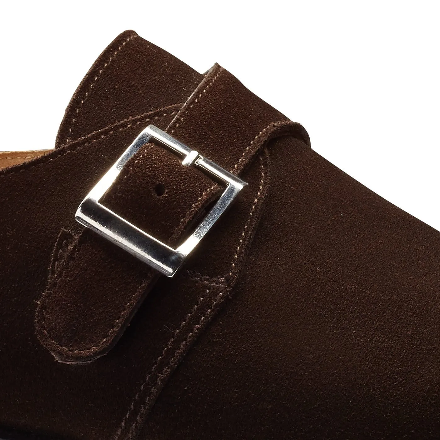 Monkton Dark Brown Calf Suede sold by Crockett & Jones product image thumbnail 5