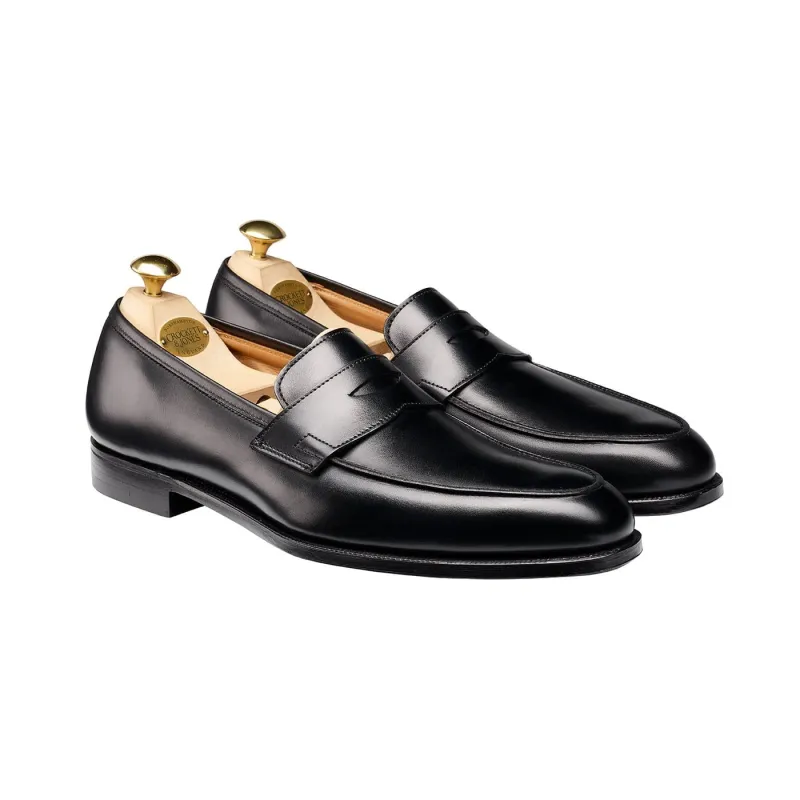 Crawford Black Calf made by Crockett & Jones