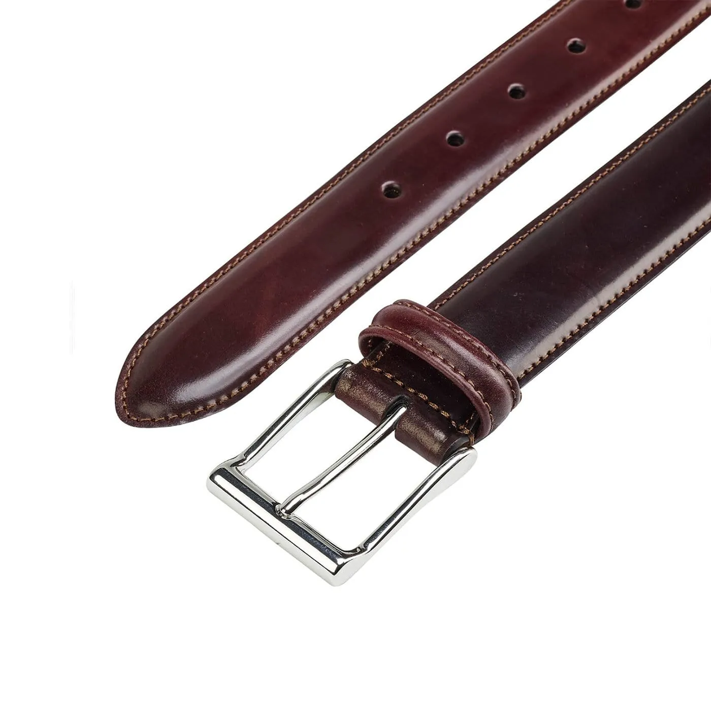 Belt Burgundy Cordovan sold by Crockett & Jones