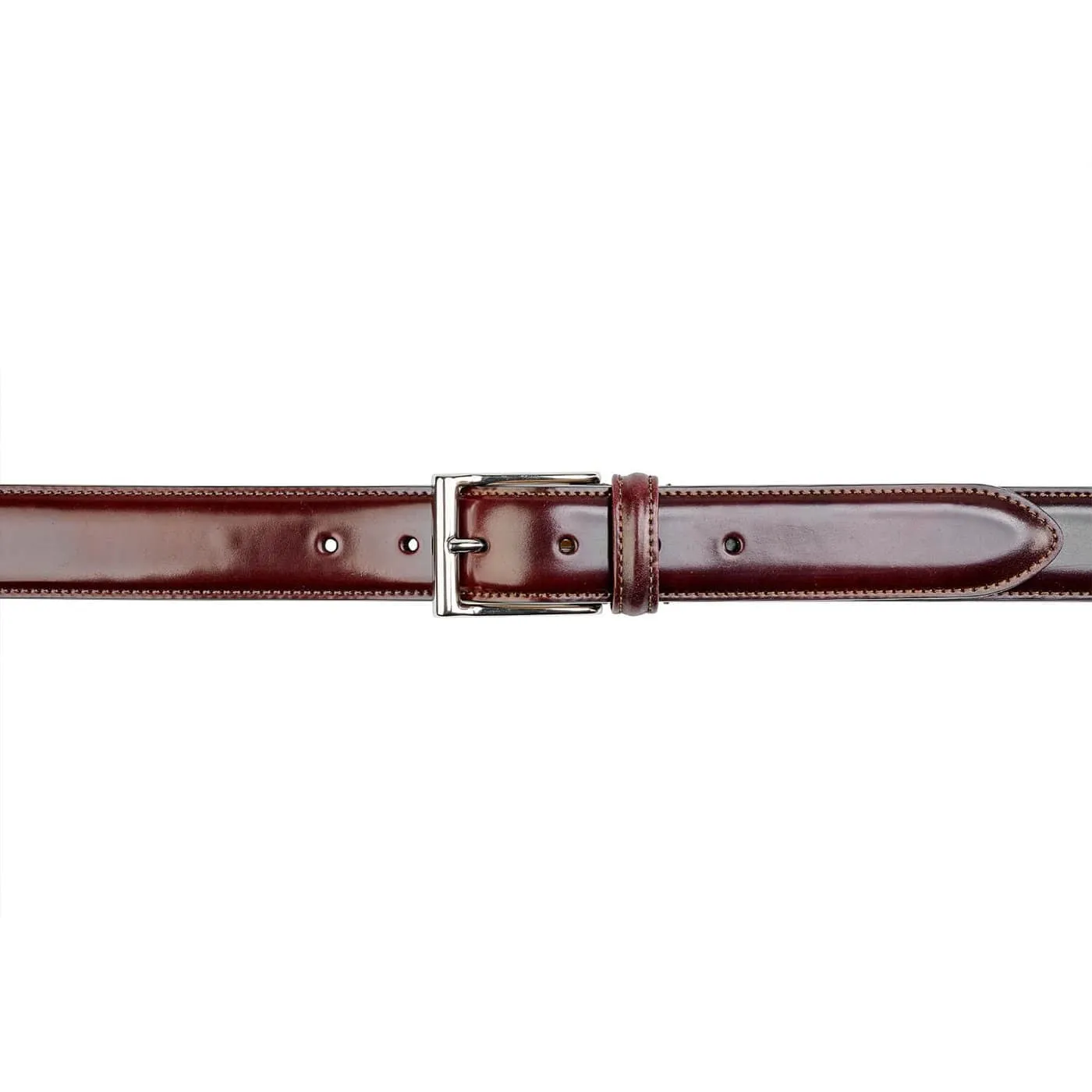 Belt Burgundy Cordovan sold by Crockett & Jones product image thumbnail 3