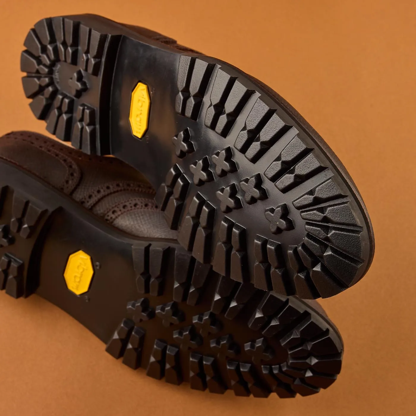 Pembroke Dark Brown Hatch Grain Rough-Out Suede sold by Crockett & Jones product image thumbnail 3