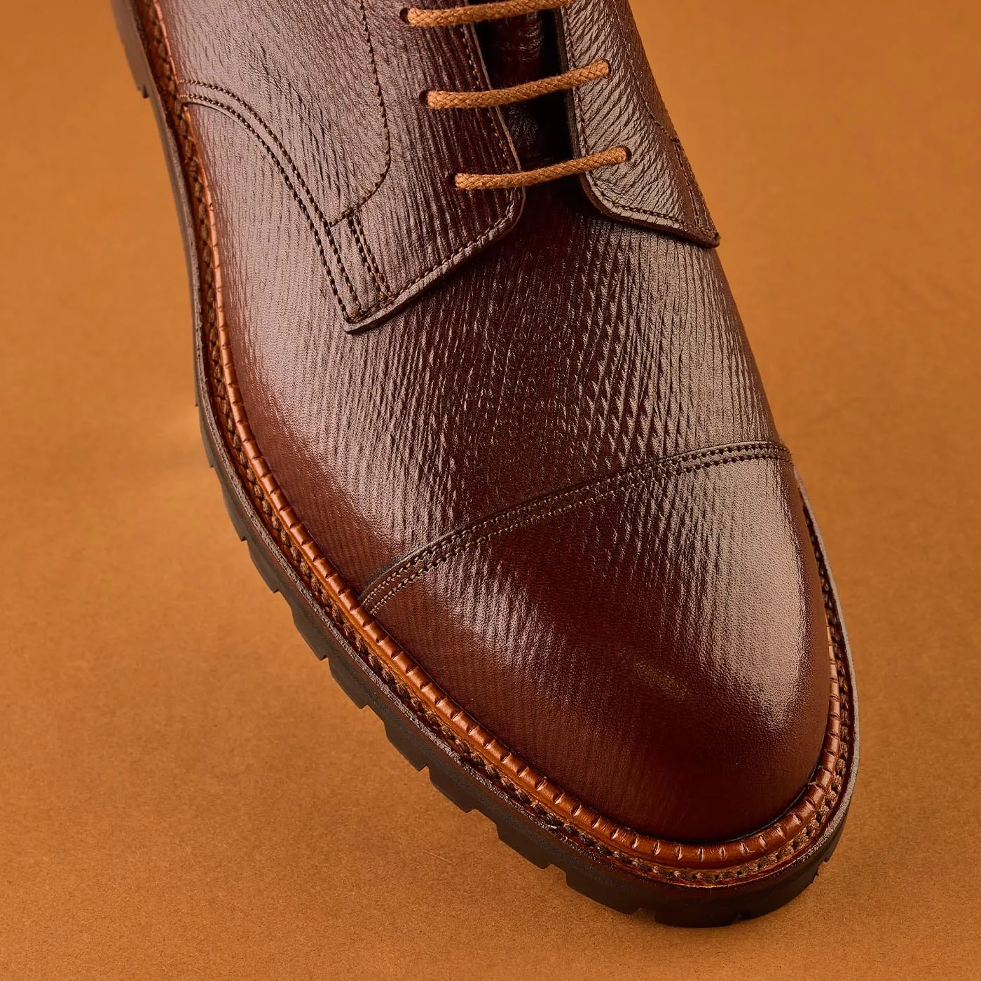 Coniston Chestnut Russian Grain sold by Crockett & Jones product image thumbnail 5
