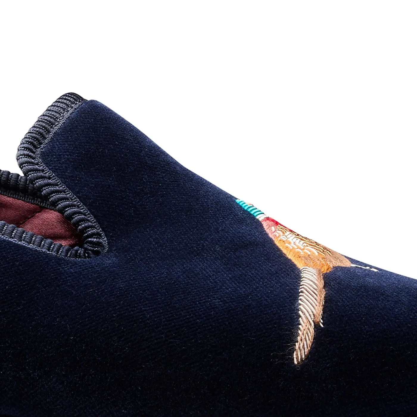 Pheasant Navy Velvet sold by Crockett & Jones product image thumbnail 5