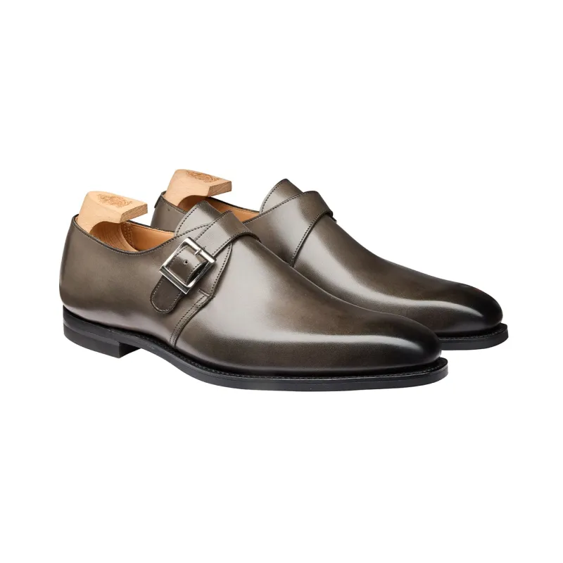 Monkton Grey Burnished Calf sold by Crockett & Jones