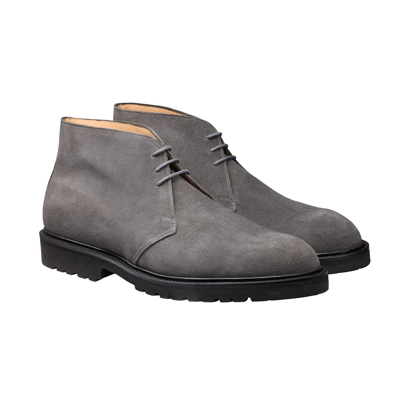 Chepstow Shark Grey Suede sold by Crockett & Jones