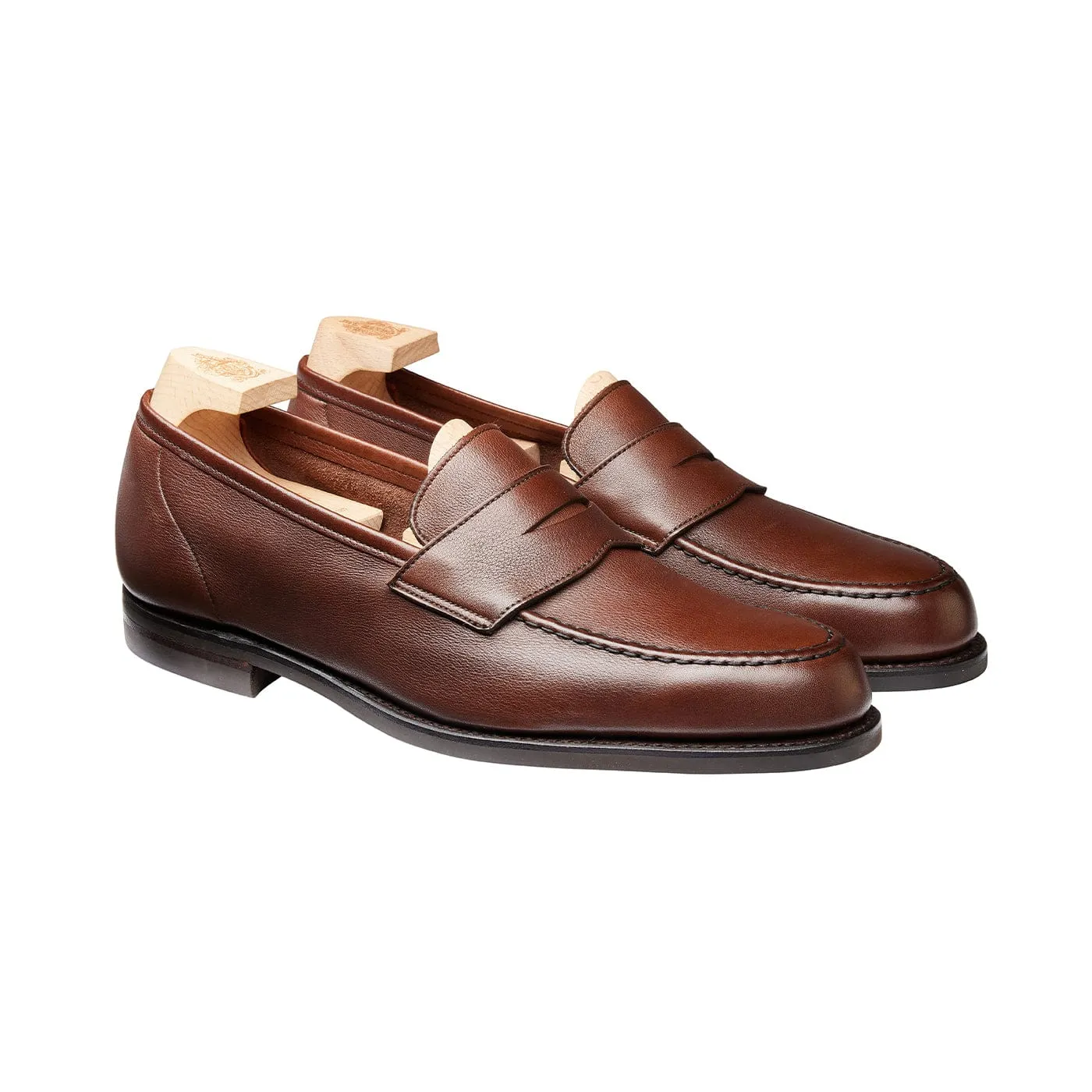 Harvard 2 Walnut Milled Calf sold by Crockett & Jones