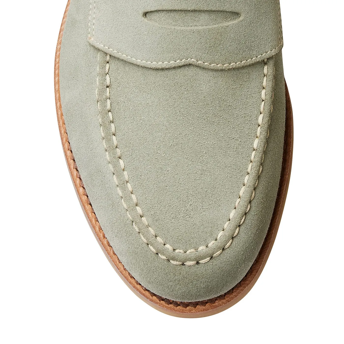 Sorrento Pistachio Suede sold by Crockett & Jones product image thumbnail 4