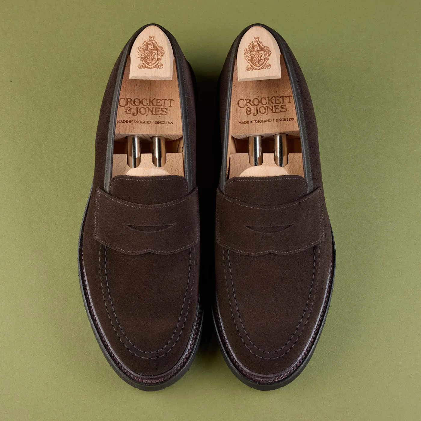 Boston 2 Dark Oak Suede sold by Crockett & Jones product image thumbnail 2