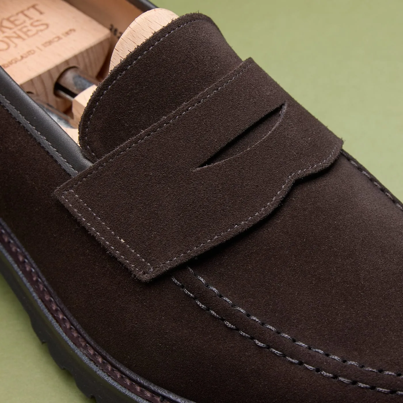 Boston 2 Dark Oak Suede sold by Crockett & Jones product image thumbnail 4
