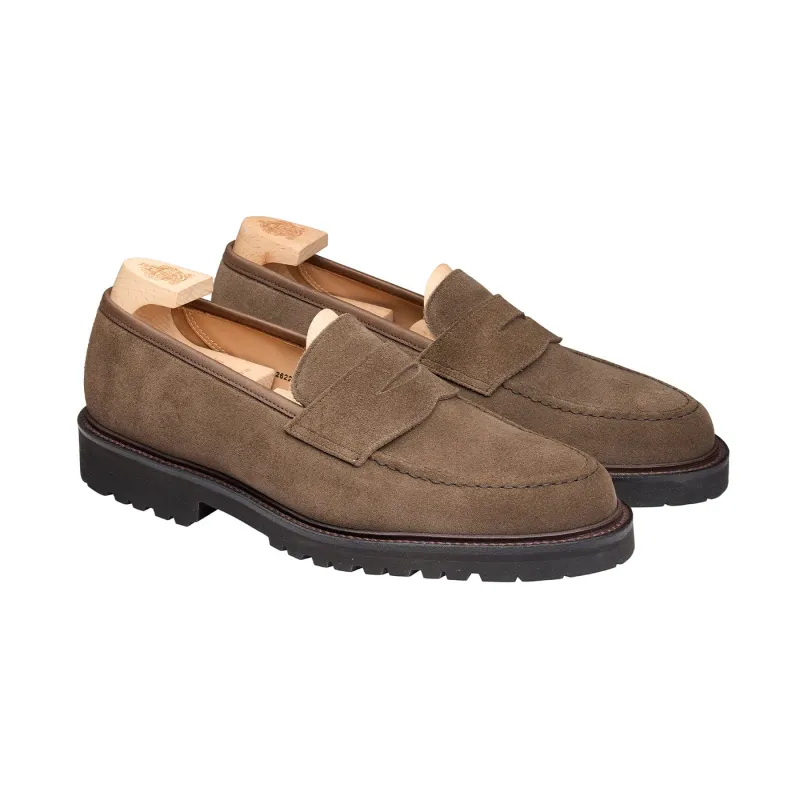 Boston 2 Slate Suede made by Crockett & Jones