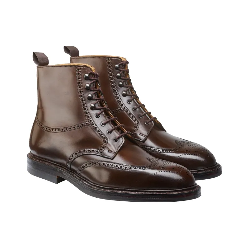 Lindrick 2 Dark Brown Cordovan sold by Crockett & Jones