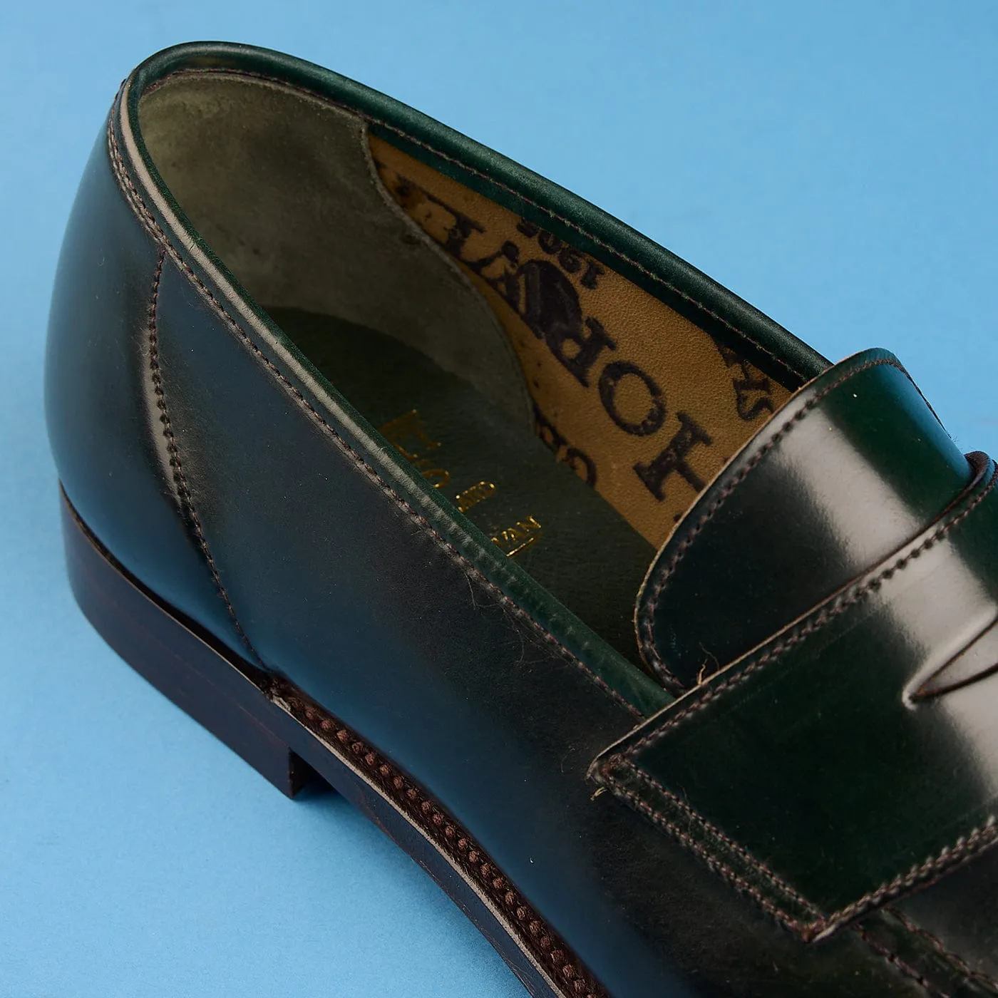 Harvard 2 Green Cordovan sold by Crockett & Jones product image thumbnail 4
