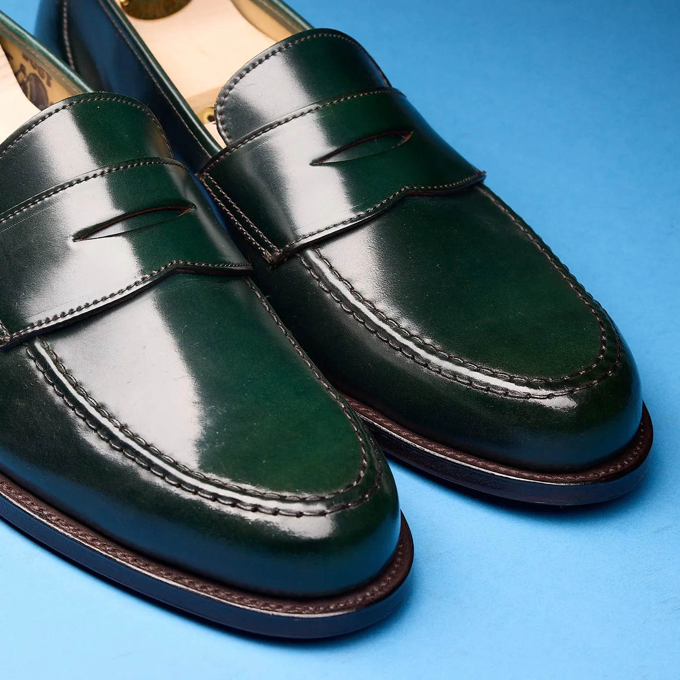 Harvard 2 Green Cordovan sold by Crockett & Jones product image thumbnail 5