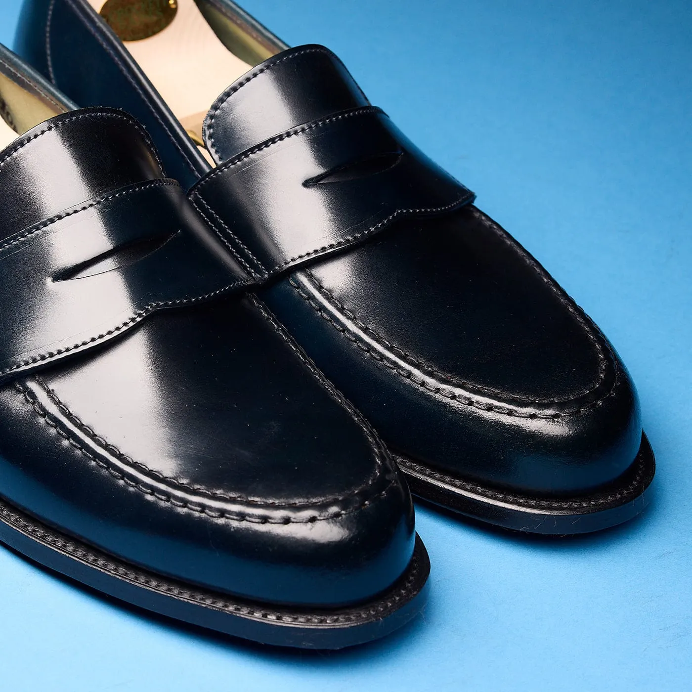 Harvard 2 Navy Cordovan sold by Crockett & Jones product image thumbnail 5