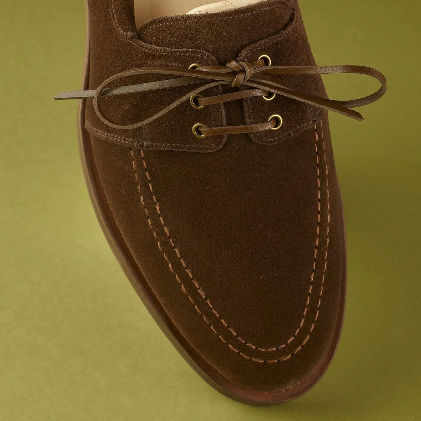 Falmouth Dark Brown Suede sold by Crockett & Jones product image thumbnail 5