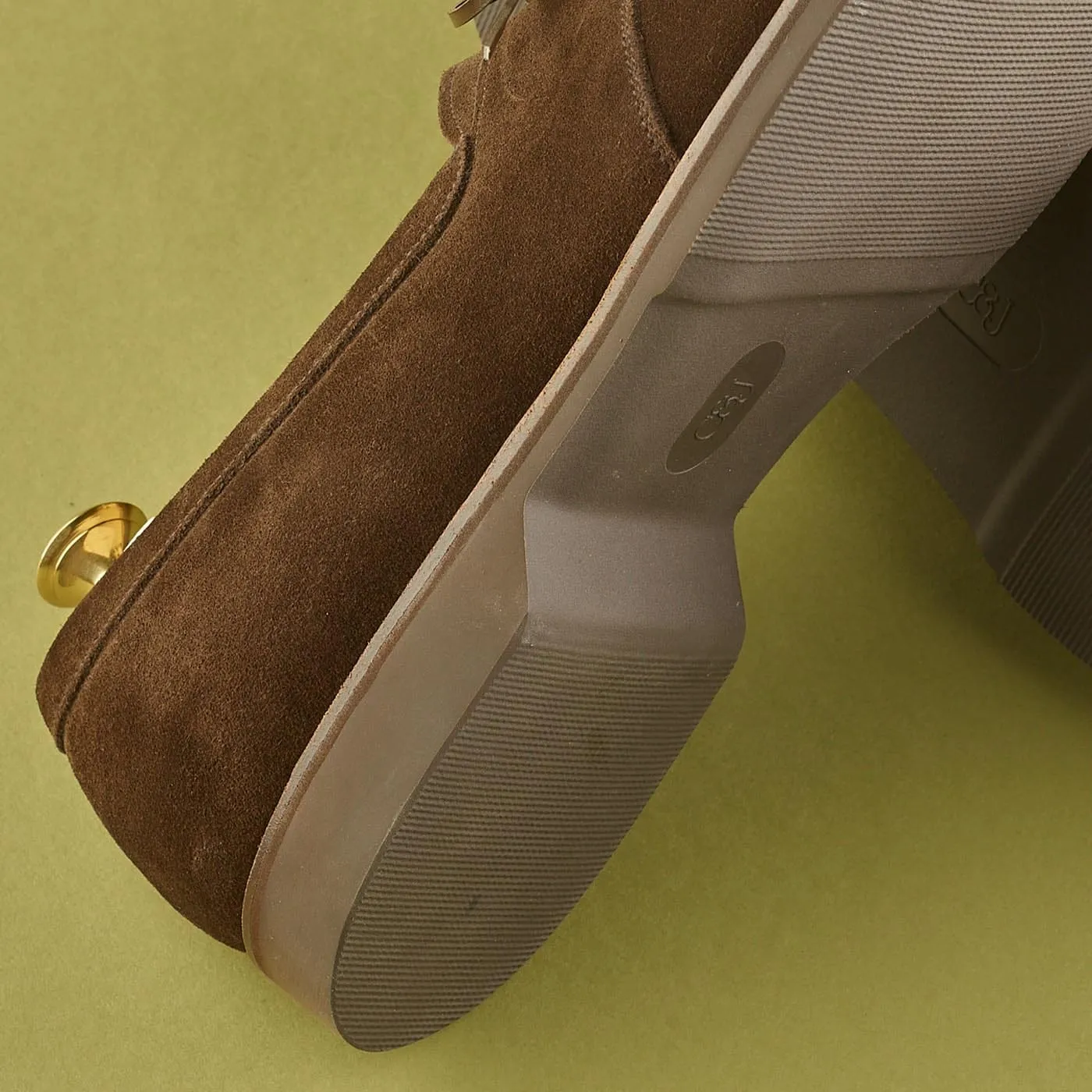Falmouth Dark Brown Suede sold by Crockett & Jones product image thumbnail 3