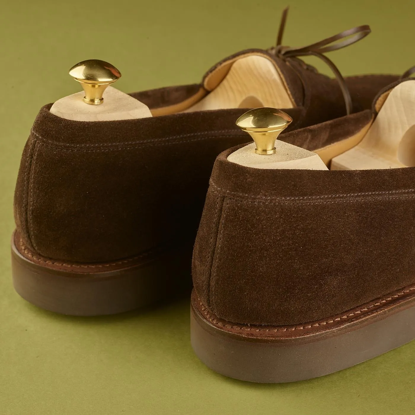 Falmouth Dark Brown Suede sold by Crockett & Jones product image thumbnail 4