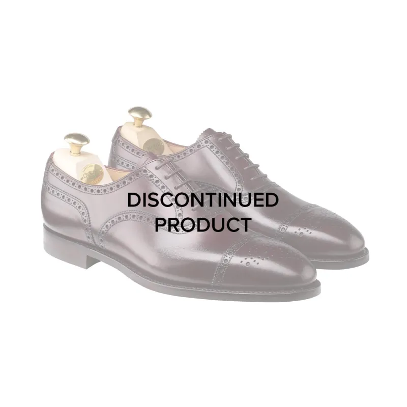 Westfield Burgundy Antique Calf made by Crockett & Jones