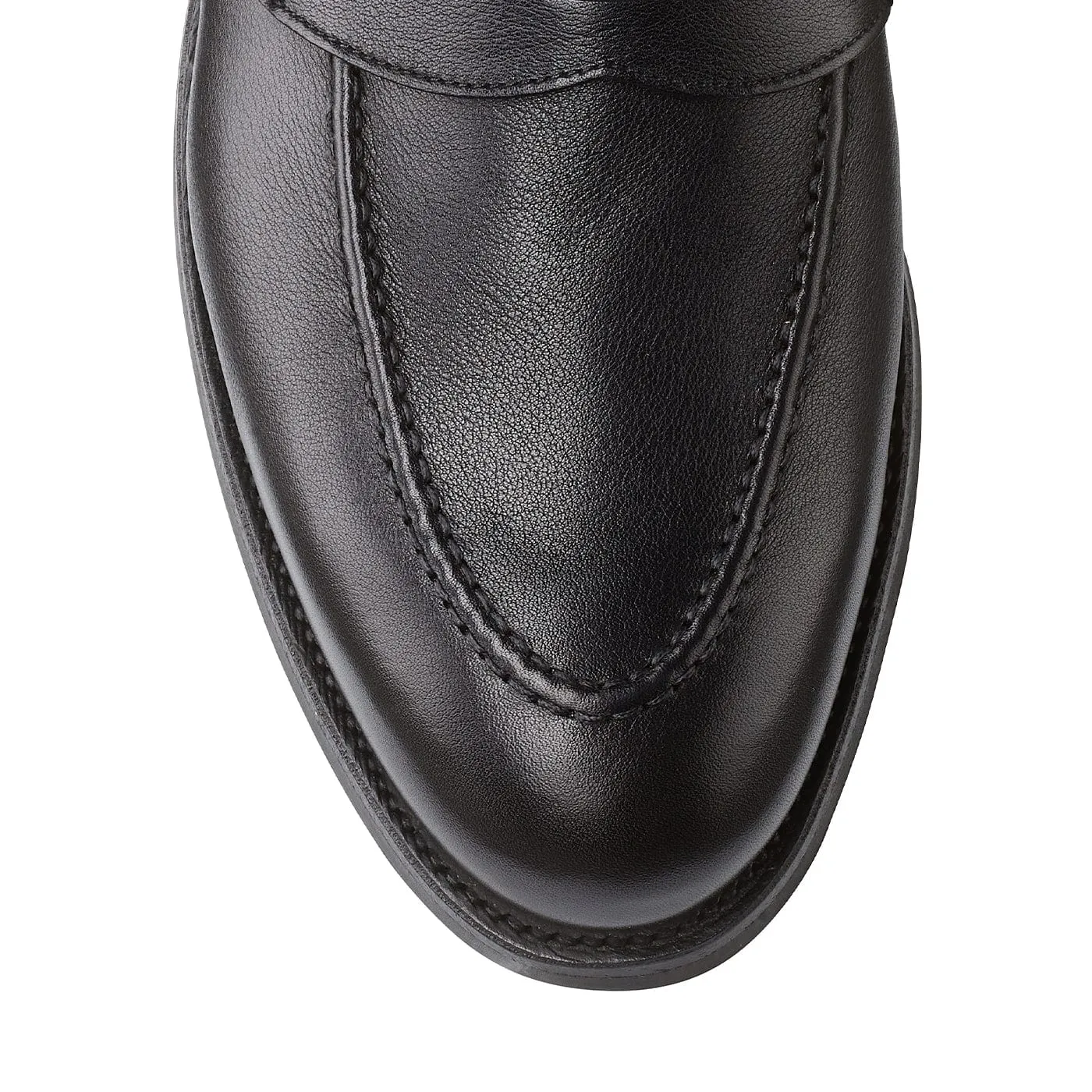 Henley 2 Black Milled Calf sold by Crockett & Jones product image thumbnail 4