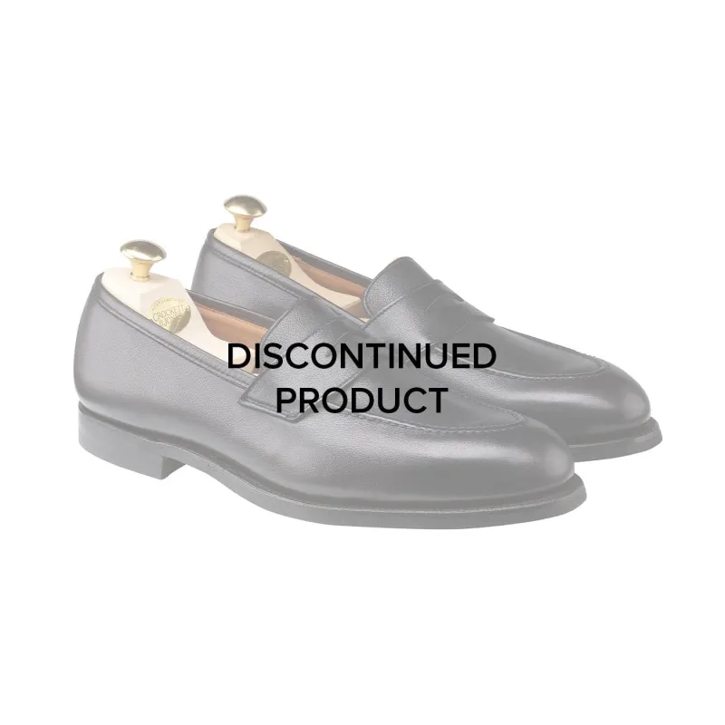 Henley 2 Black Milled Calf made by Crockett & Jones