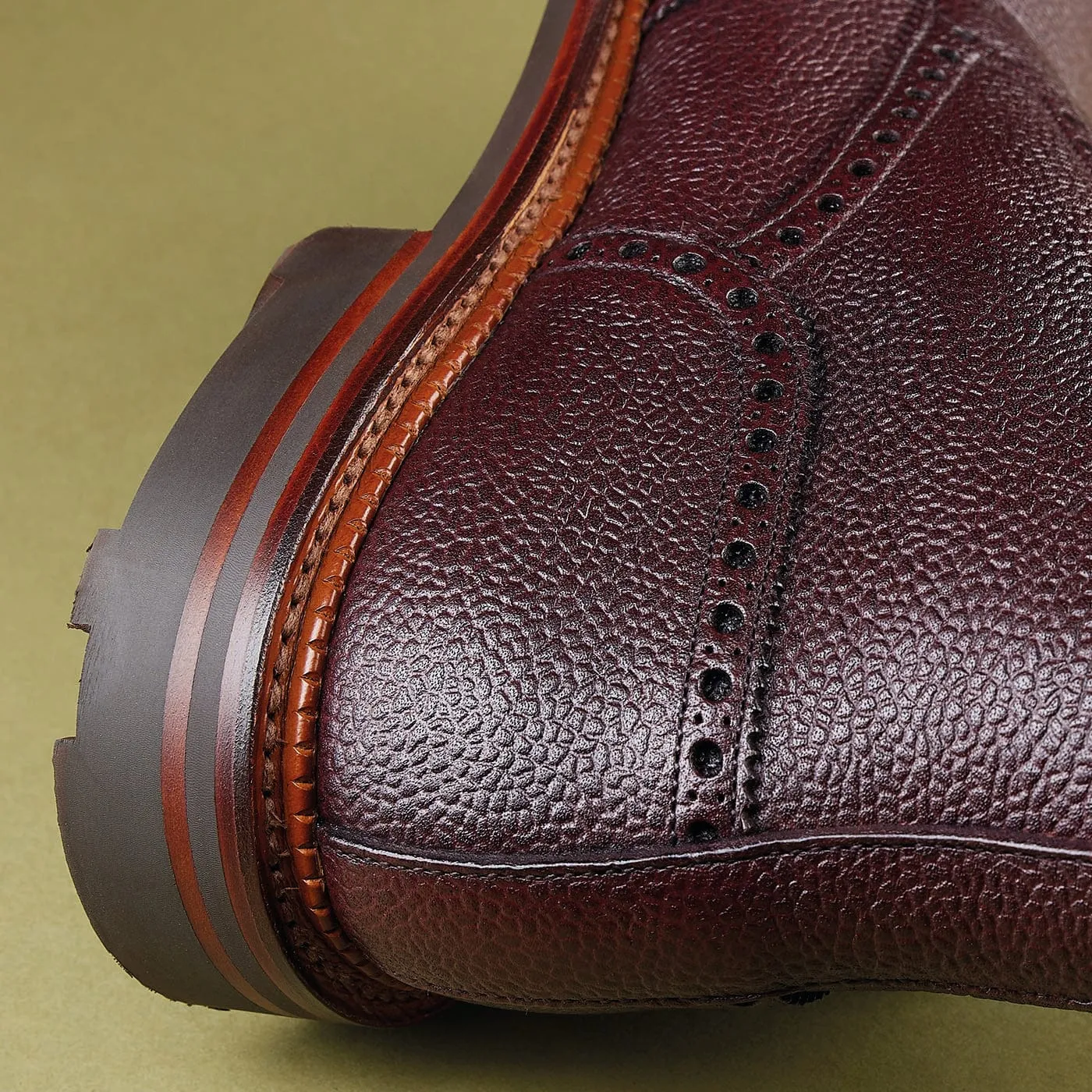 Islay Oxblood Zug Grain sold by Crockett & Jones product image thumbnail 4
