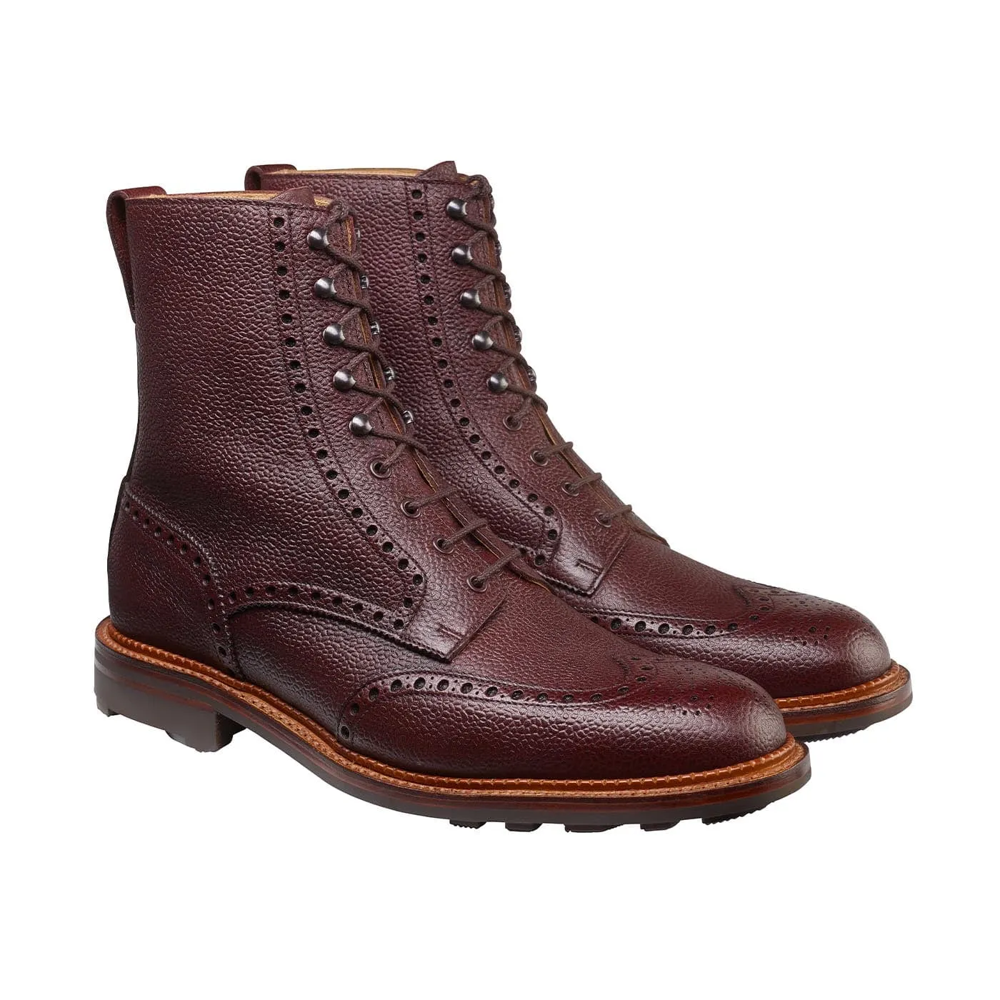 Islay Oxblood Zug Grain sold by Crockett & Jones
