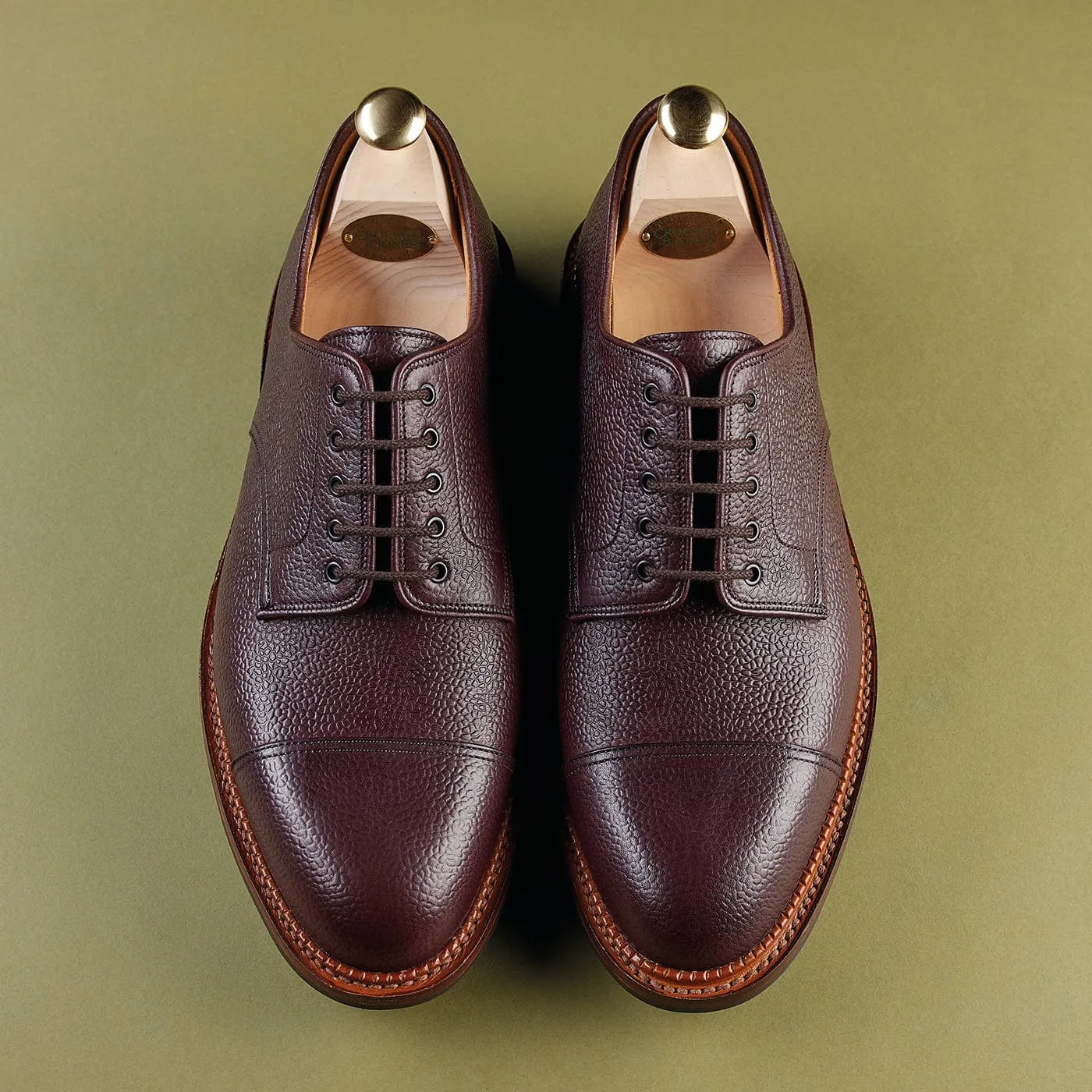 Sandhurst Oxblood Zug Grain sold by Crockett & Jones product image thumbnail 2