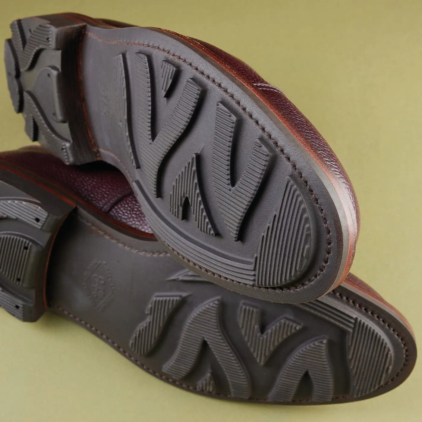 Sandhurst Oxblood Zug Grain sold by Crockett & Jones product image thumbnail 3