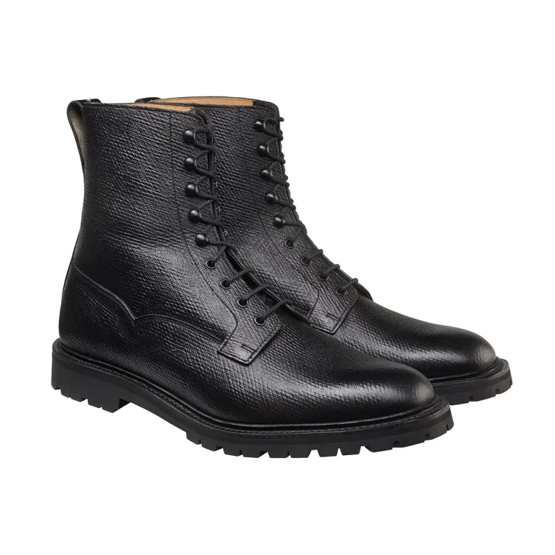 Grizedale Black Russian Grain made by Crockett & Jones