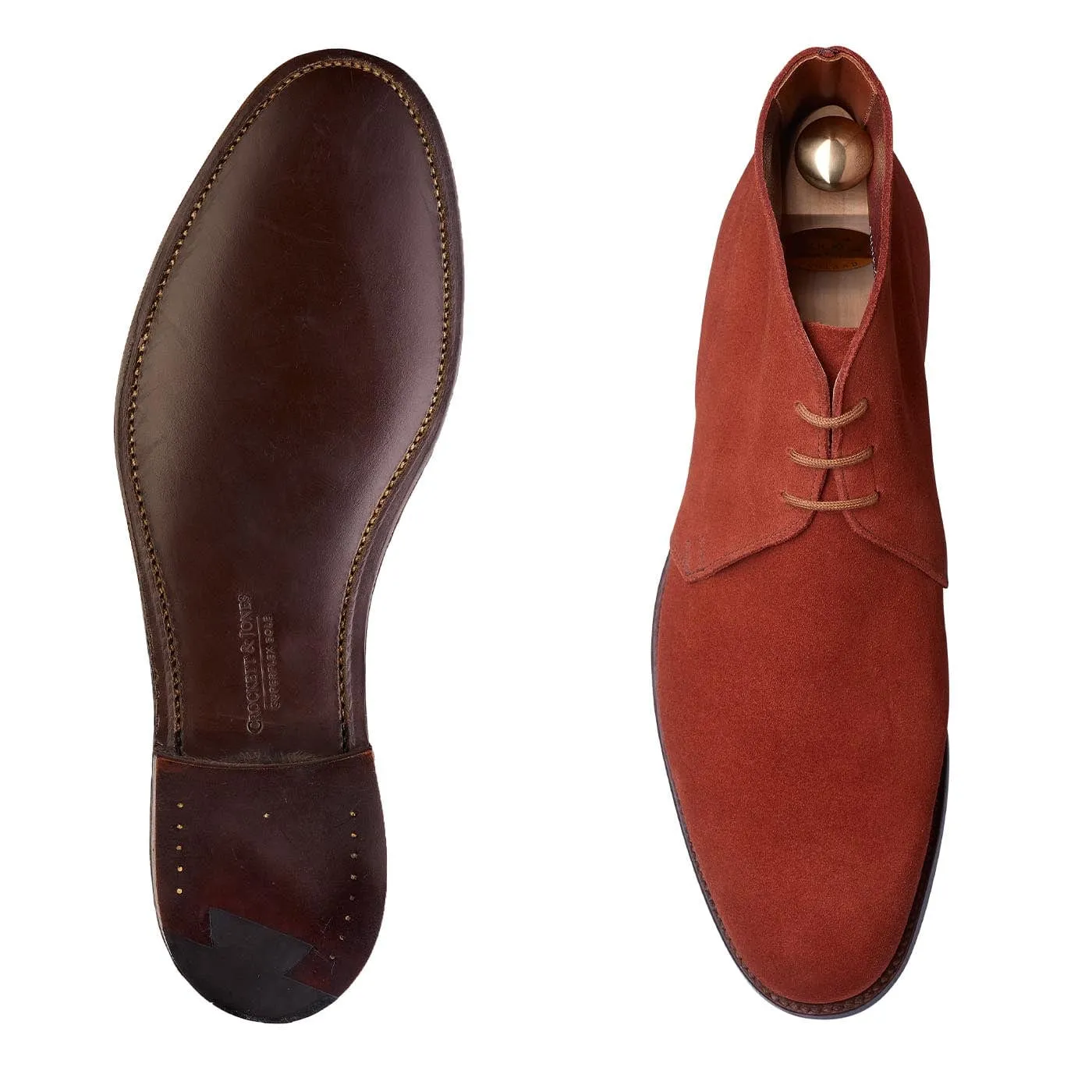 Chukka Terracotta Suede sold by Crockett & Jones product image thumbnail 2