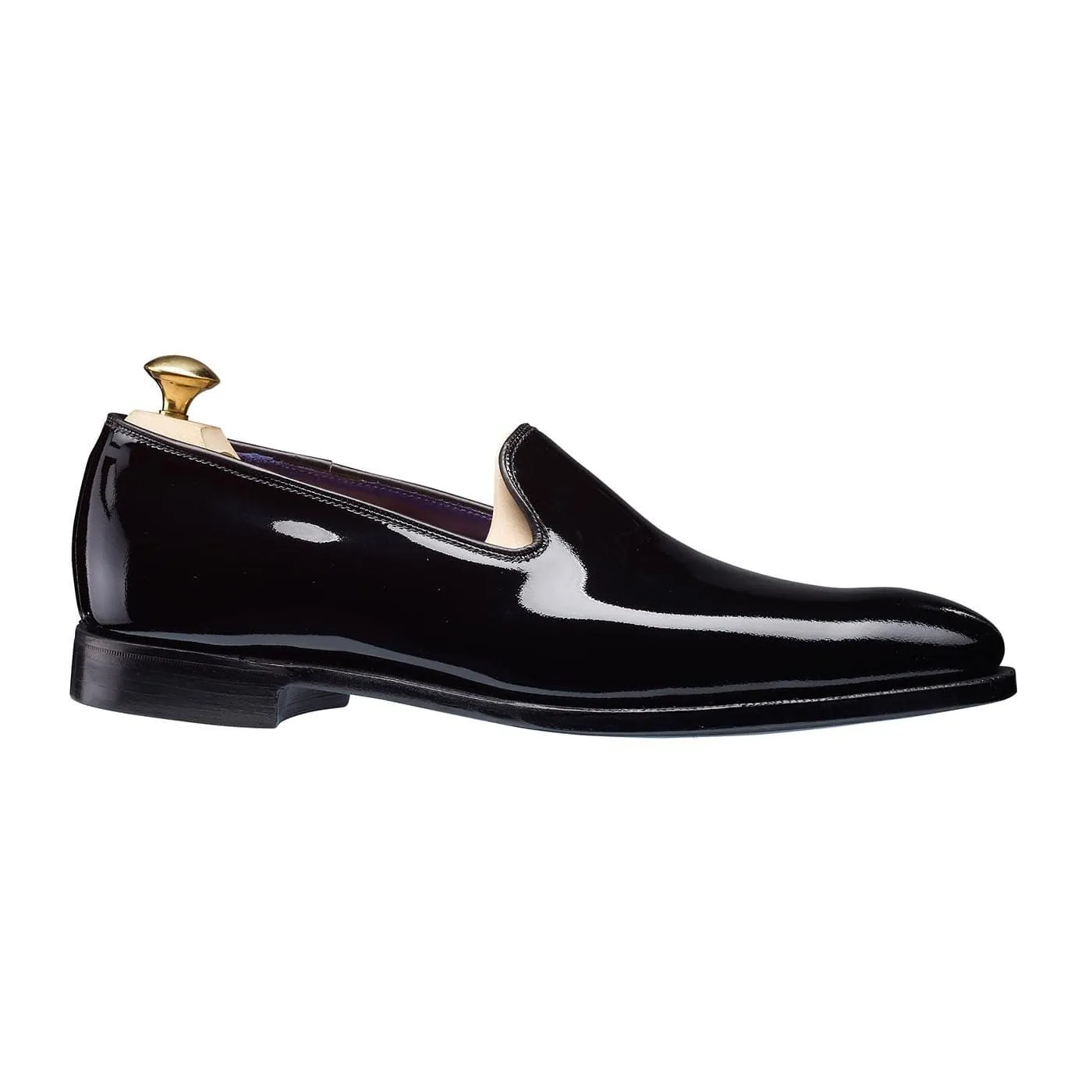 Kensington Black Patent sold by Crockett & Jones product image thumbnail 3