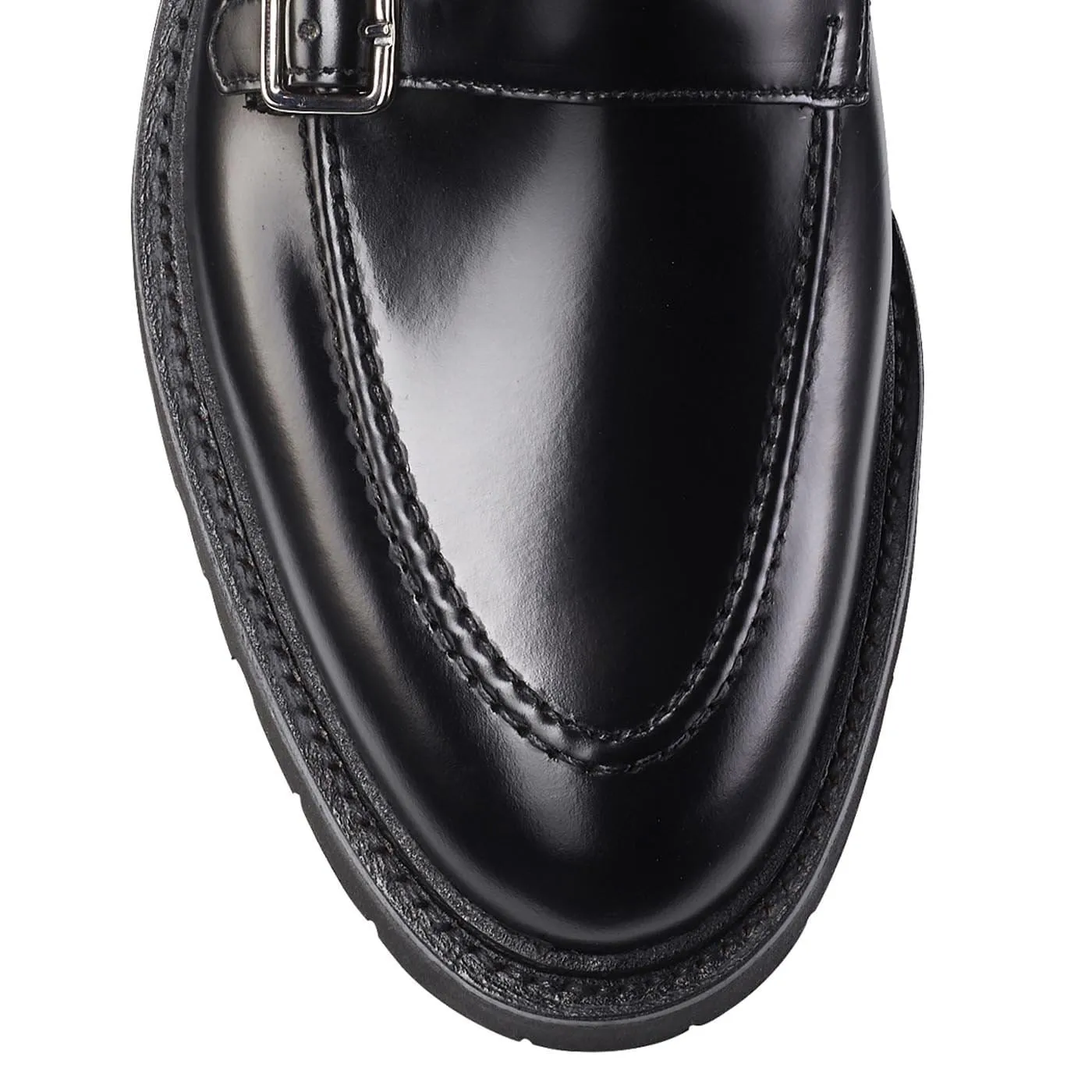 Whitby Black Cavalry Calf sold by Crockett & Jones product image thumbnail 4