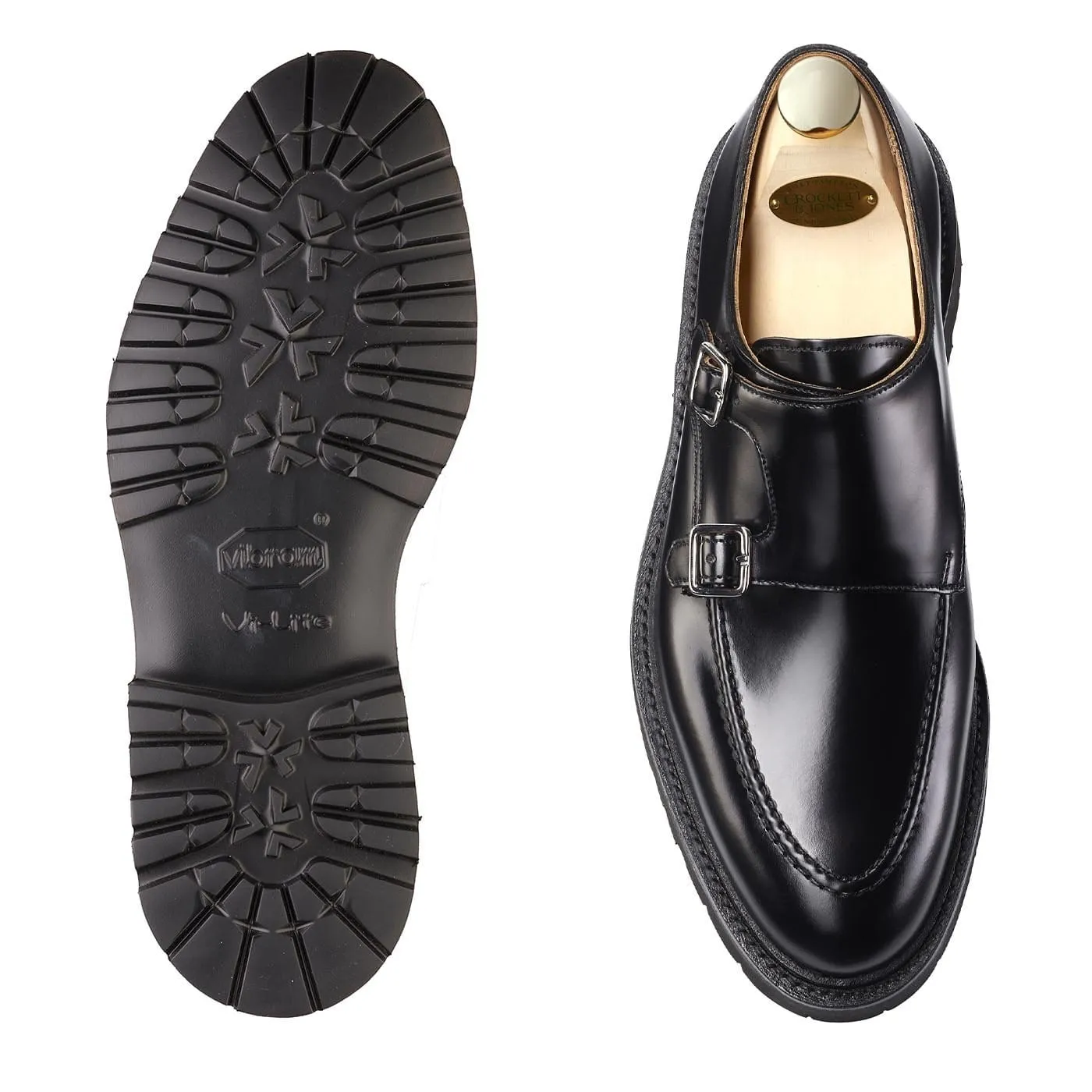 Whitby Black Cavalry Calf sold by Crockett & Jones product image thumbnail 2