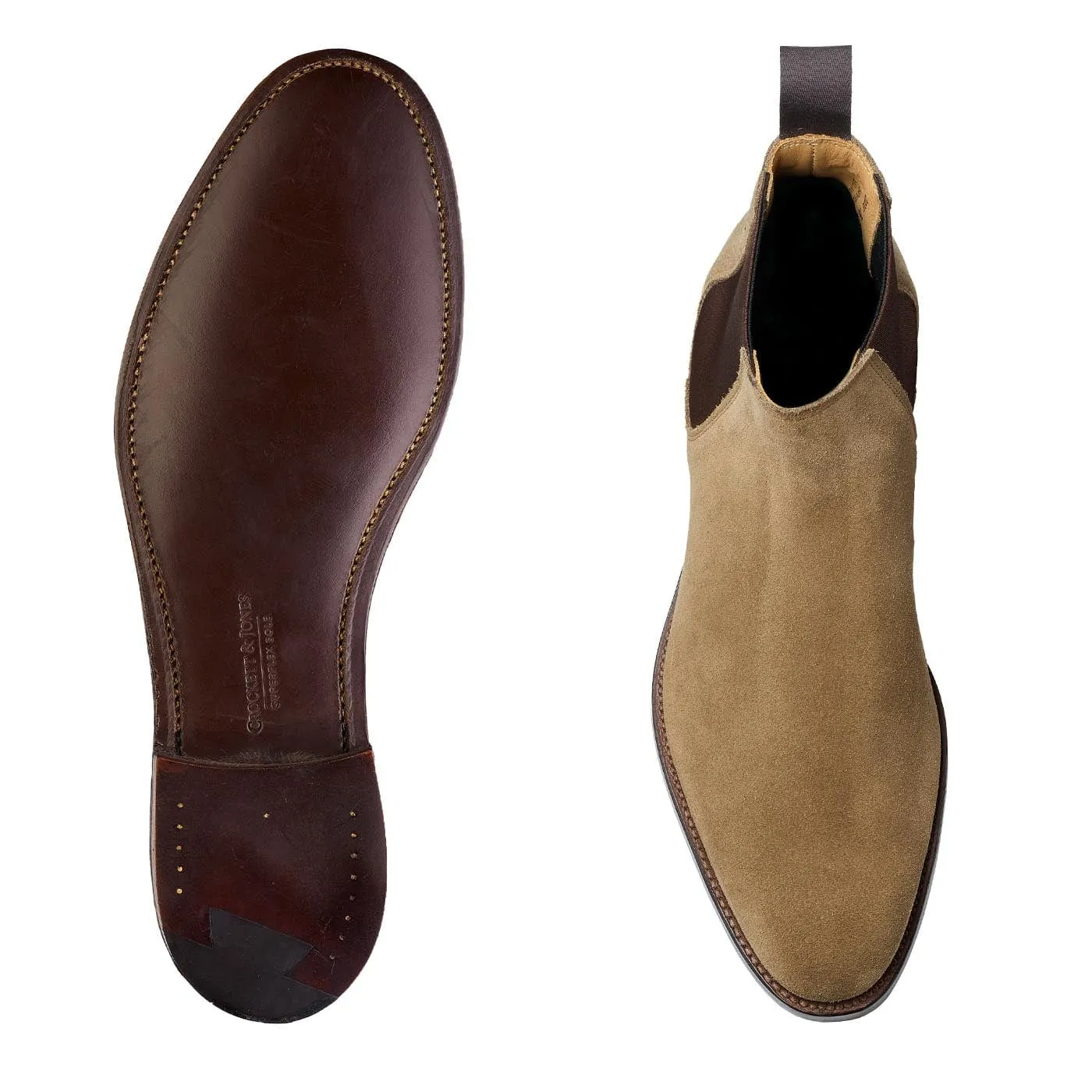 Epsom Khaki Suede sold by Crockett & Jones product image thumbnail 2