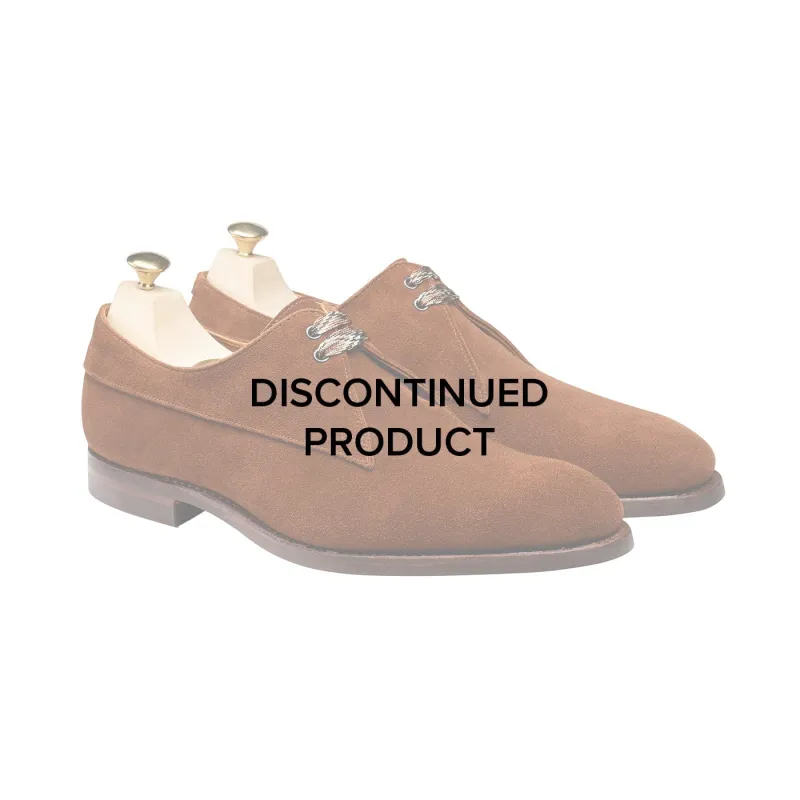 Lisa Polo Brown Calf Suede made by Crockett & Jones