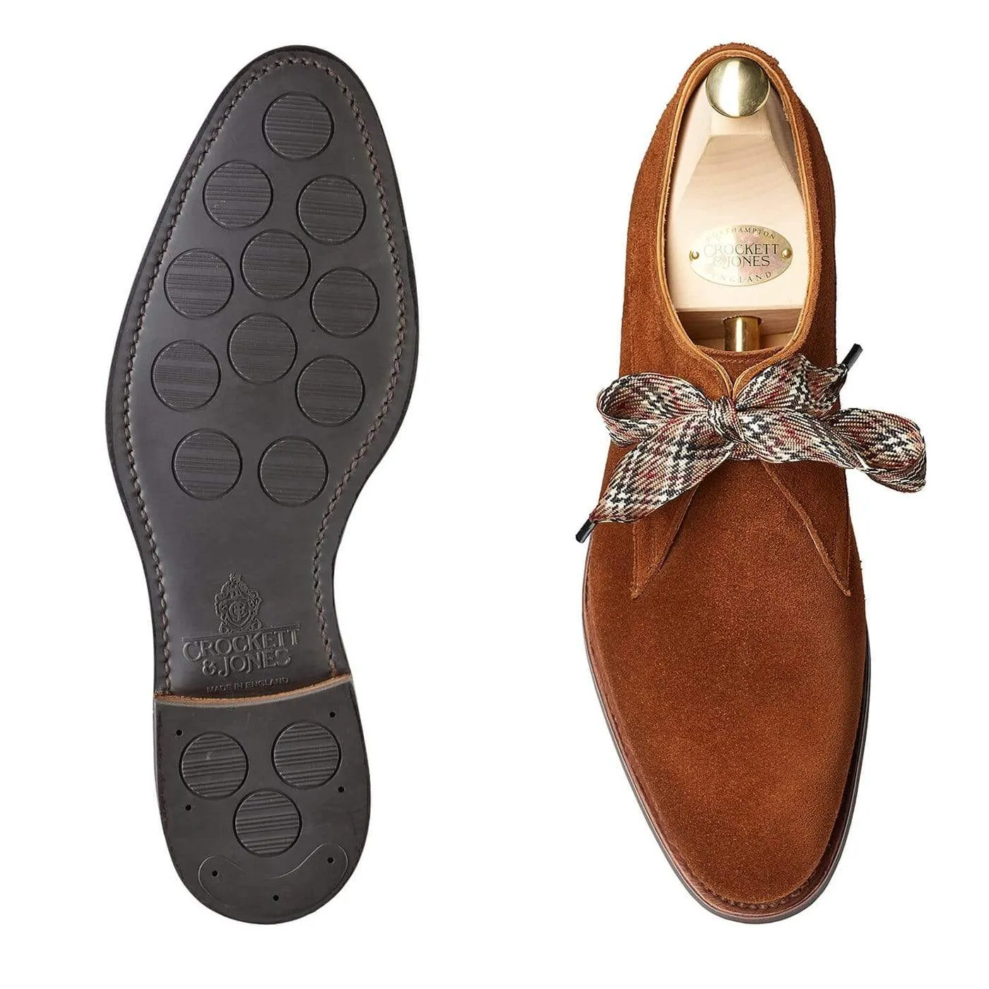 Lisa Polo Brown Calf Suede sold by Crockett & Jones product image thumbnail 2