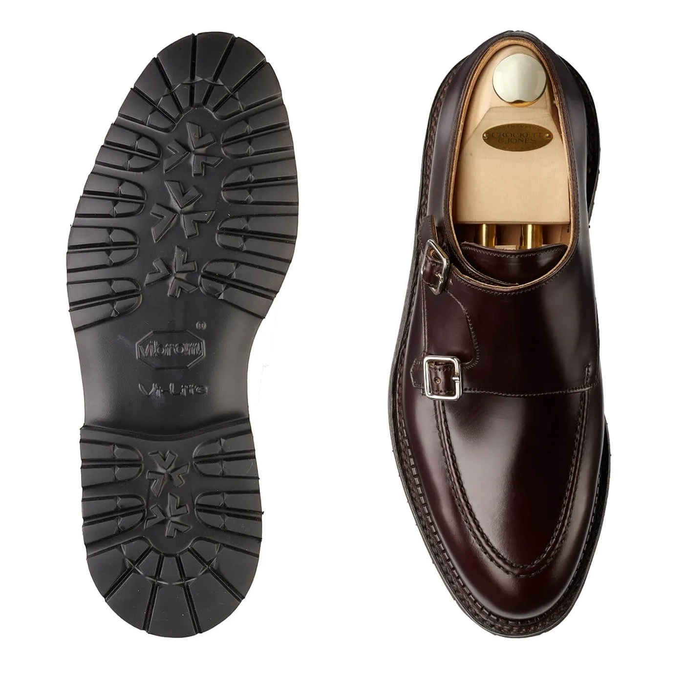Whitby Dark Brown Cavalry Calf sold by Crockett & Jones product image thumbnail 2