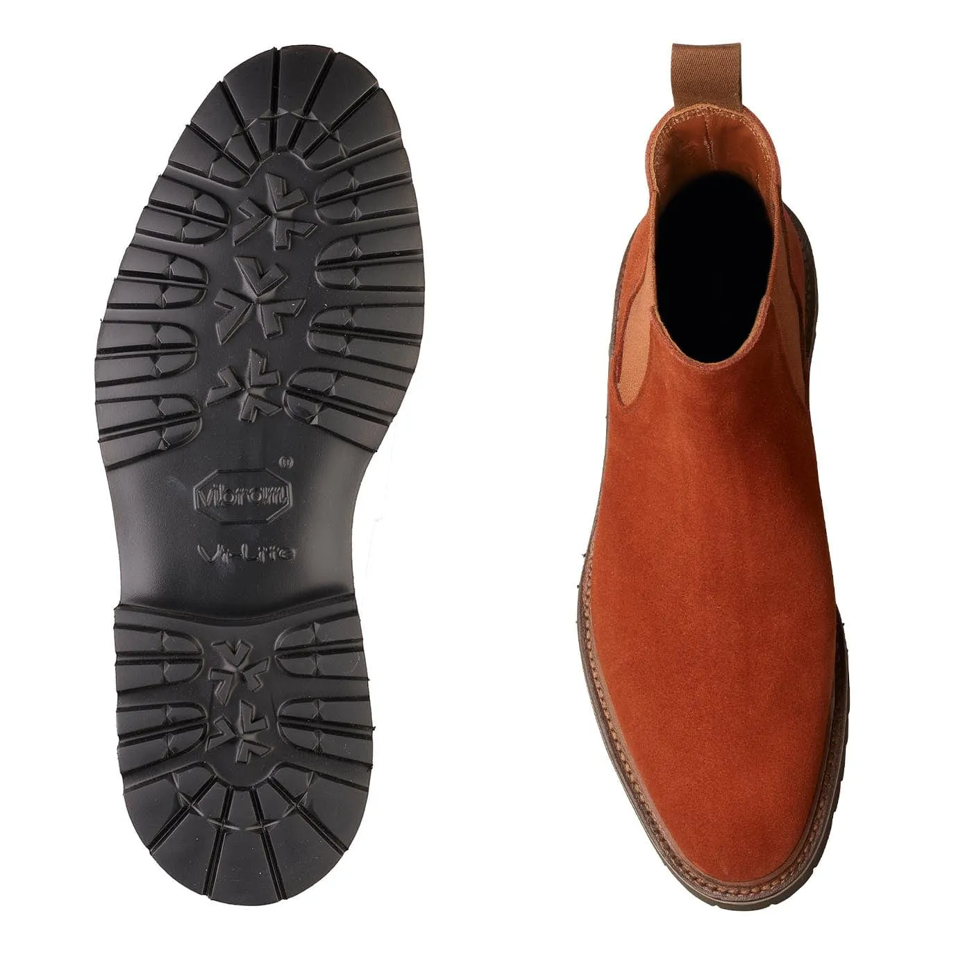 Poppy Terracotta Suede sold by Crockett & Jones product image thumbnail 2