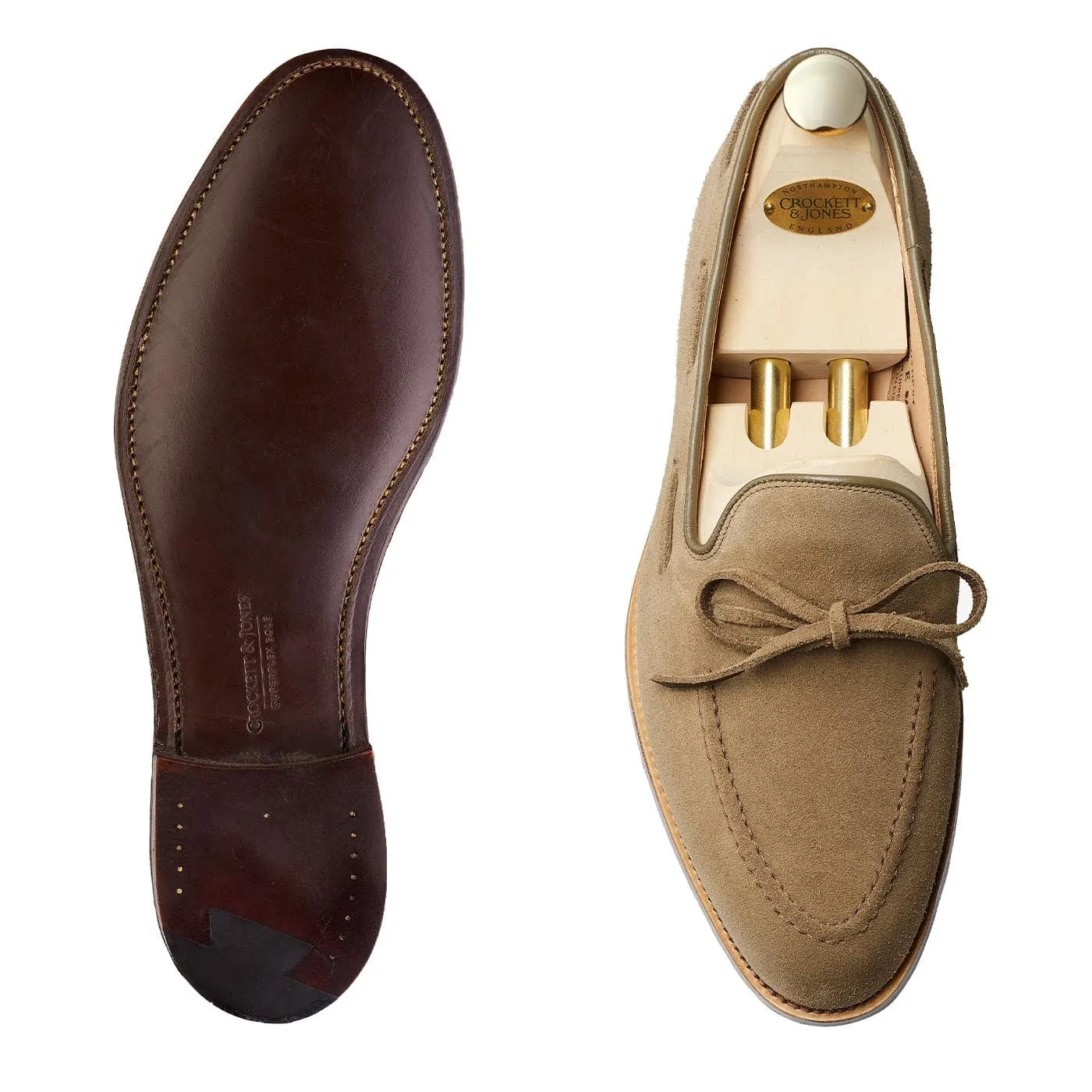 Southport Khaki Suede sold by Crockett & Jones product image thumbnail 2