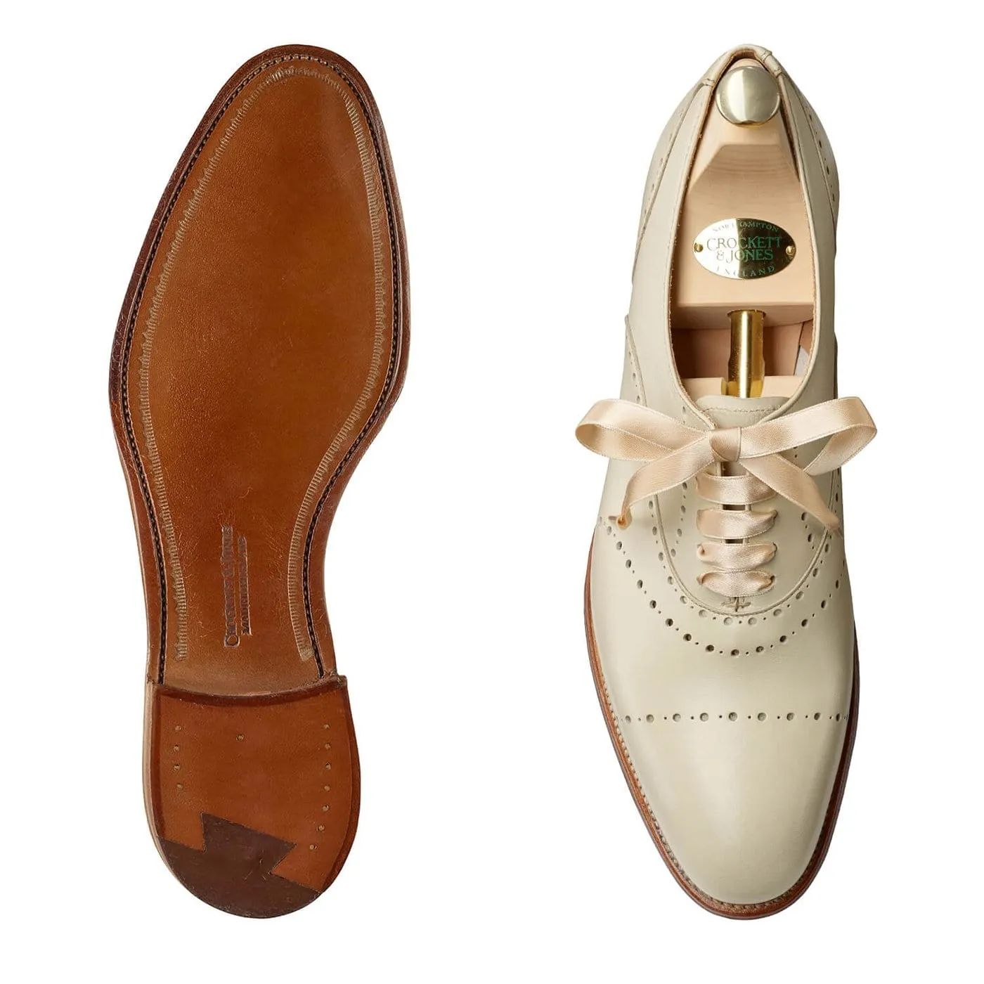 Cora Ivory Calf sold by Crockett & Jones product image thumbnail 2