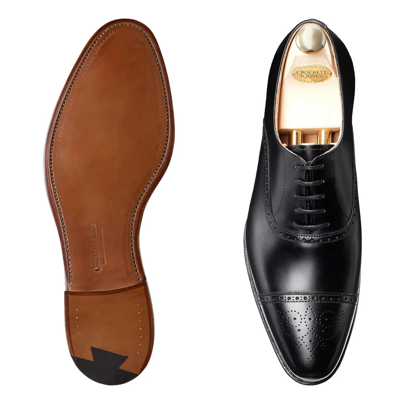 Malton Black Calf sold by Crockett & Jones product image thumbnail 2