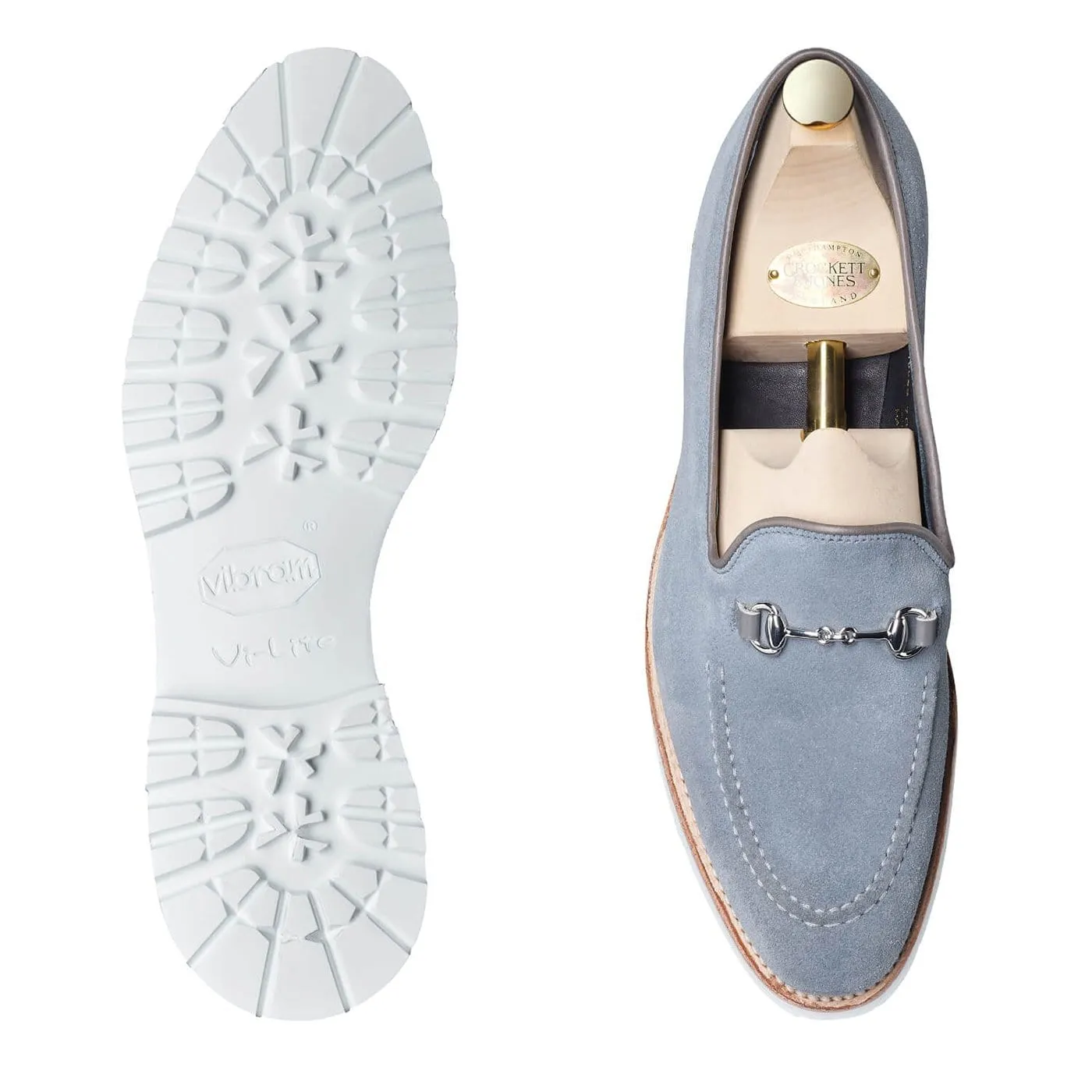 Laura Cloud Grey Suede sold by Crockett & Jones product image thumbnail 2