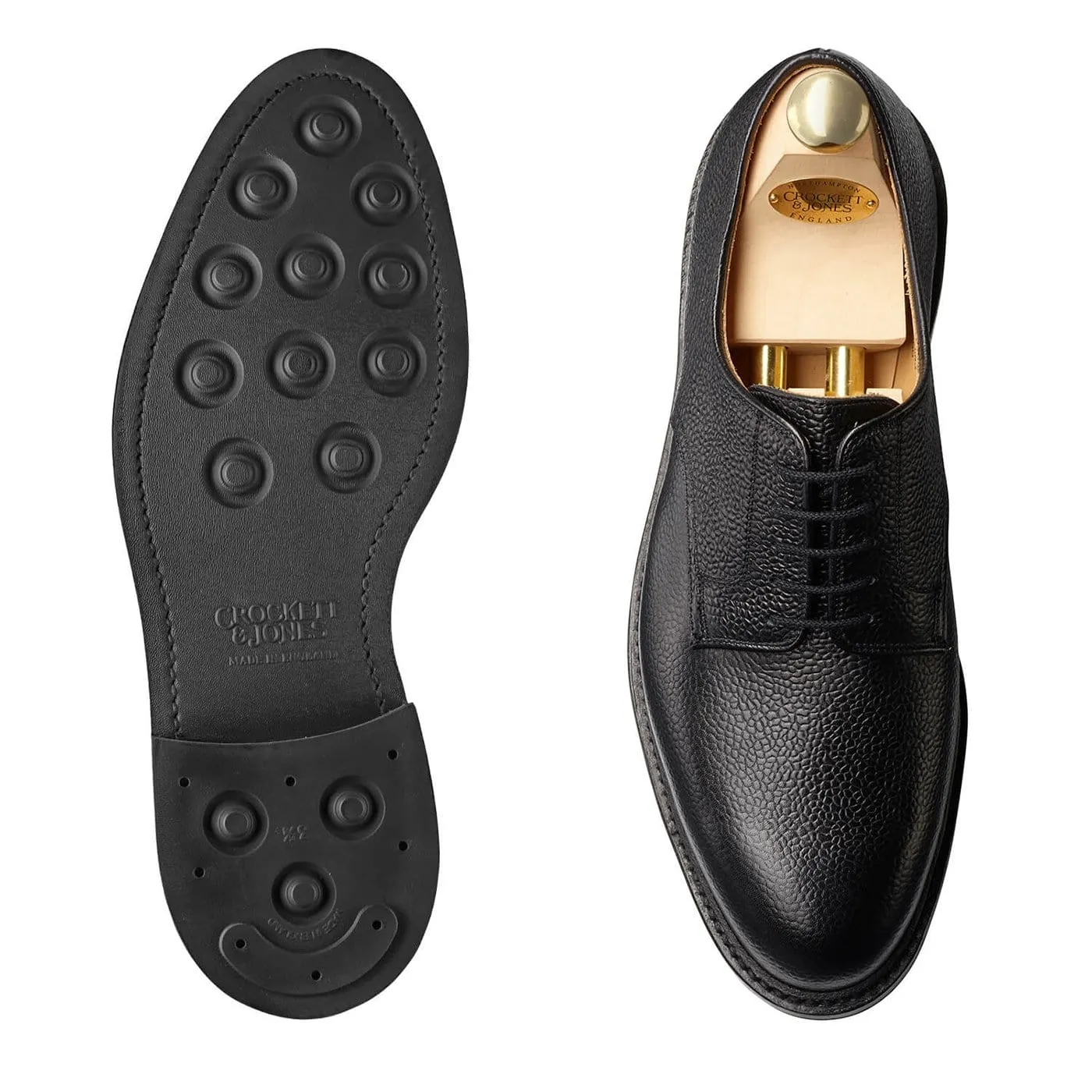 Grasmere Black Scotch Grain sold by Crockett & Jones product image thumbnail 2