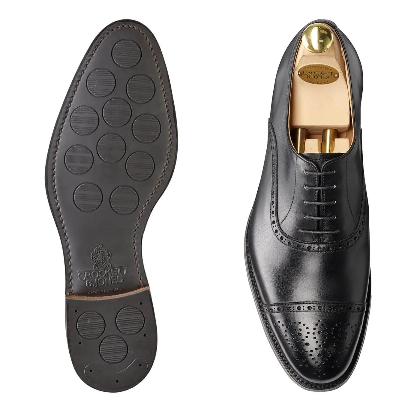 Hatton Black Calf sold by Crockett & Jones product image thumbnail 2