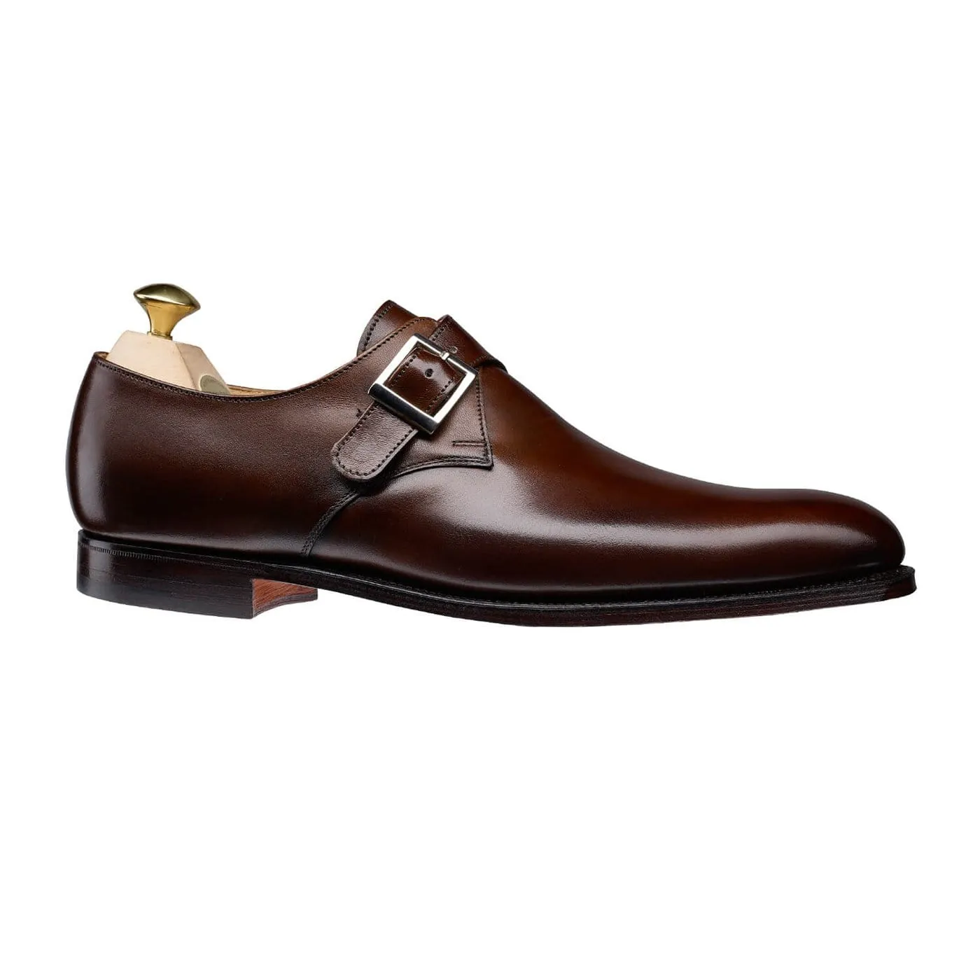 Swindon Dark Brown Burnished Calf sold by Crockett & Jones product image thumbnail 3