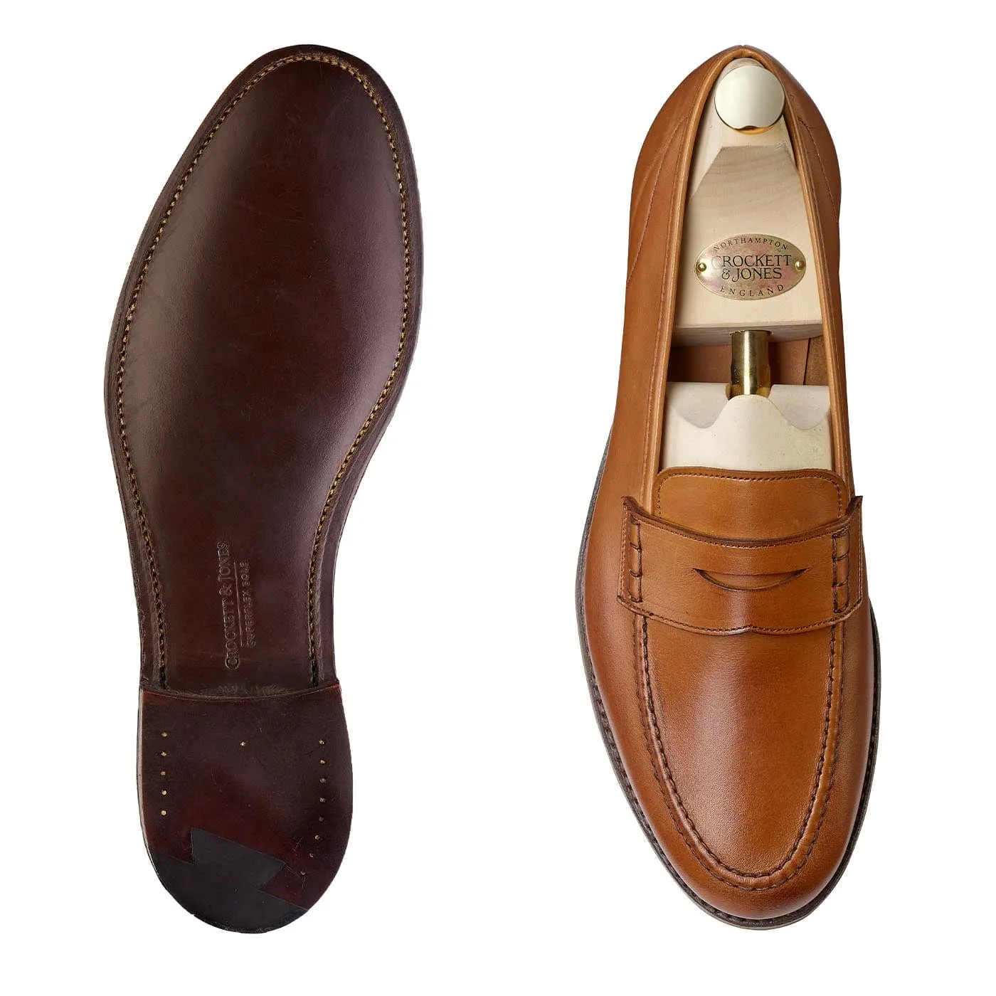 Betty Tan Burnished Calf sold by Crockett & Jones product image thumbnail 2