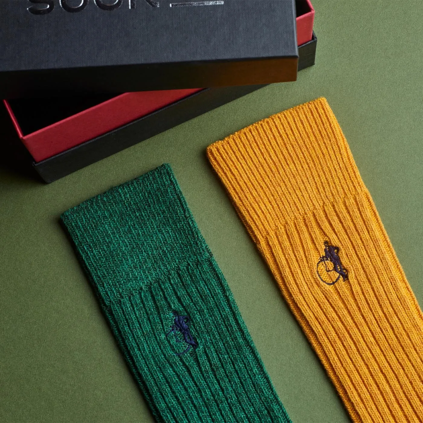 Boot Socks - 2 Pair Gift Box - Holland Collection sold by Crockett & Jones product image thumbnail 2