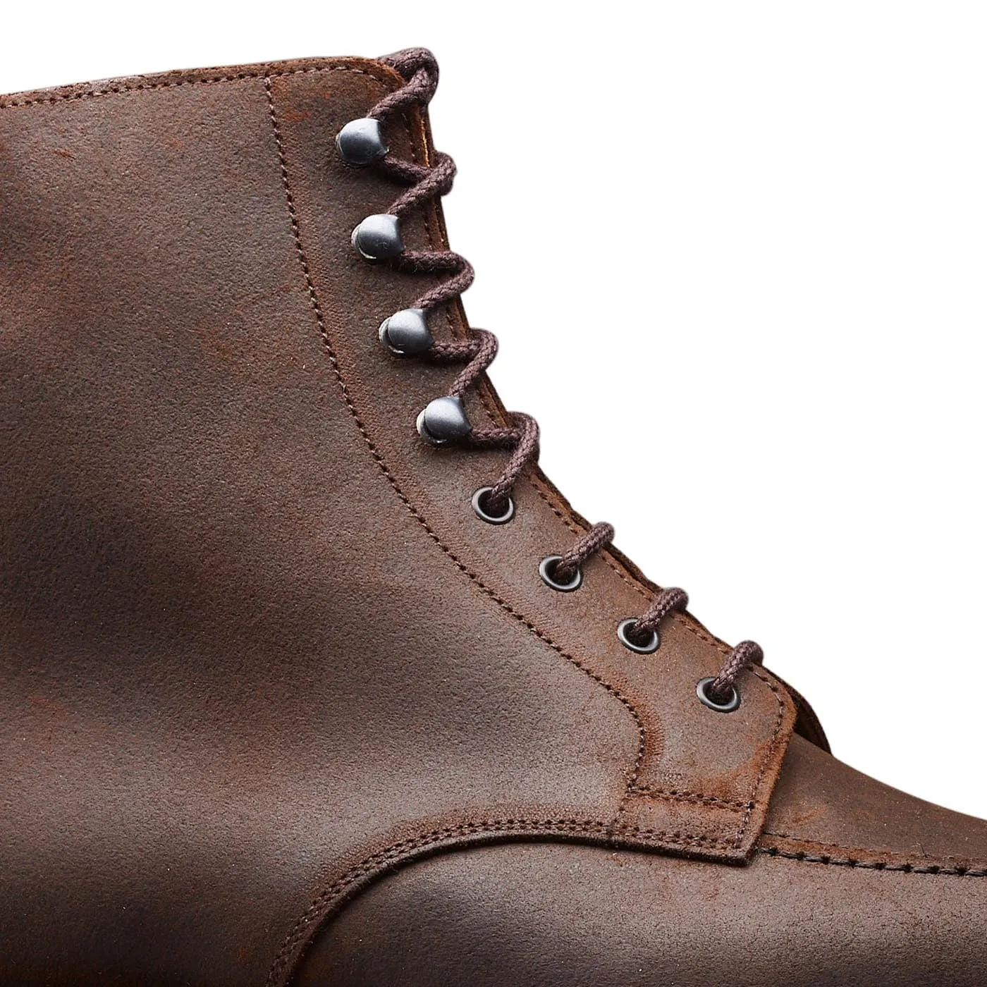 Indiana Dark Brown Rough-Out Suede sold by Crockett & Jones product image thumbnail 5