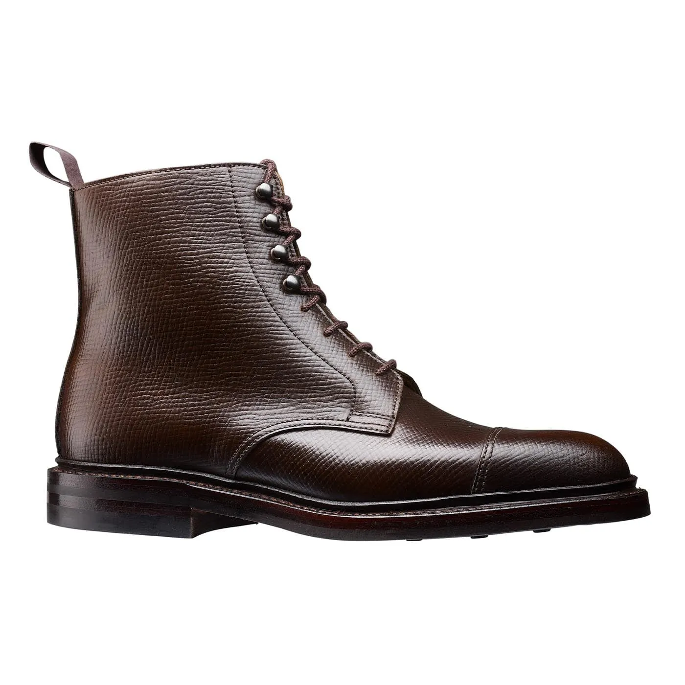 Coniston 2 Dark Brown Hatch Grain Cordovan sold by Crockett & Jones product image thumbnail 3
